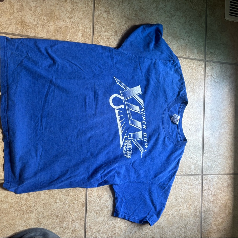 Colts Blue Super Bowl Graphic T-Shirt